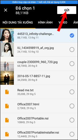 How to use Files Go to manage files, share data on Android Picture 25
