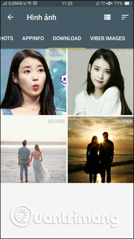 How to use Files Go to manage files, share data on Android Picture 4