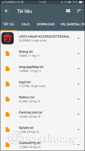 How to use Files Go to manage files, share data on Android Picture 5