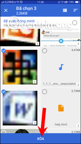 How to use Files Go to manage files, share data on Android Picture 8