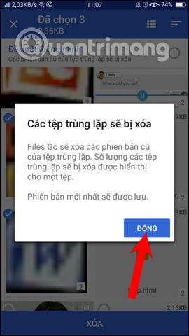 How to use Files Go to manage files, share data on Android Picture 9