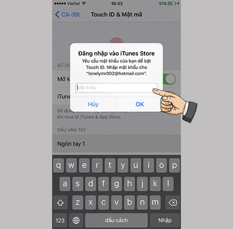 How to use fingerprint to download applications on iPhone Picture 4