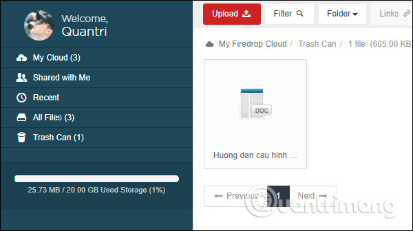 How to use Firedrop multi-platform cloud storage service Picture 12
