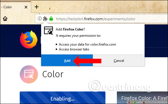 How to use Firefox Color to customize the Firefox interface Picture 6