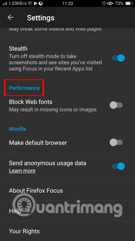 How to use Firefox Focus: Private Browser Picture 13