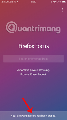 How to use Firefox Focus: Private Browser Picture 9
