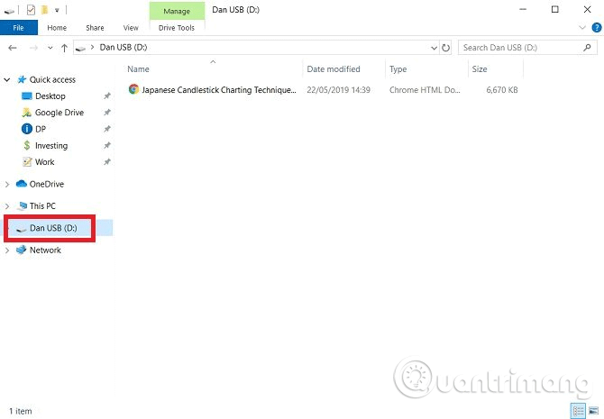 How to use flash drive on Windows 10 Picture 3