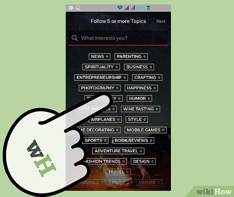 How to Use Flipboard on Android Picture 2