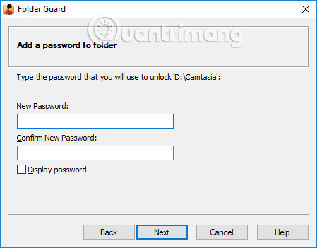 How to use Folder Guard to set a folder password Picture 10