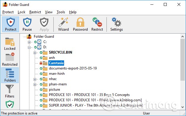 How to use Folder Guard to set a folder password Picture 18