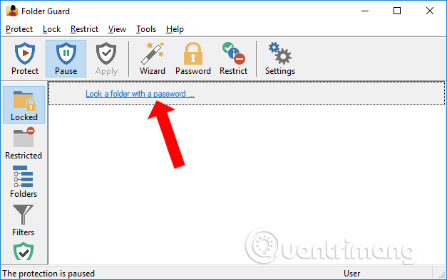 How to use Folder Guard to set a folder password Picture 8