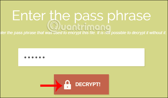 How to use Free Crypt to share files, encrypt documents Picture 15