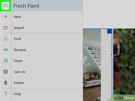 how to use fresh paint windows 10