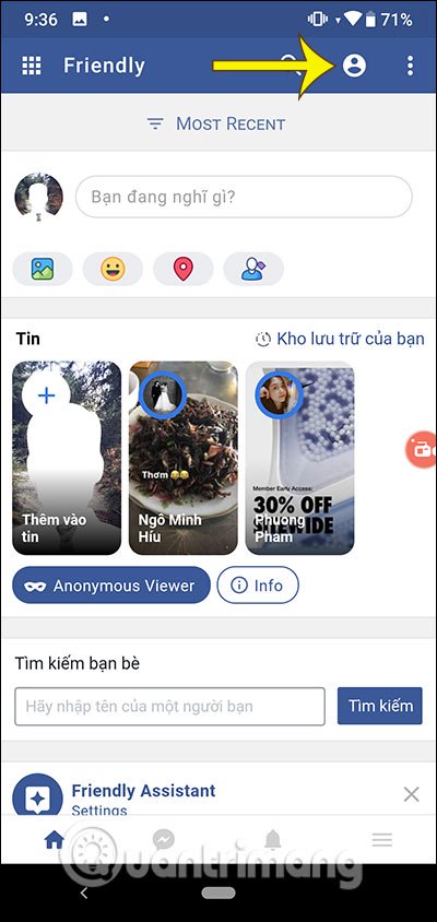 How to use Friendly for Facebook to merge Facebook with Messenger Picture 2