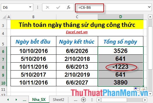 How to use functions to identify and calculate date information in Excel Picture 7
