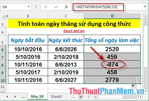 How to use functions to identify and calculate date information in Excel Picture 9