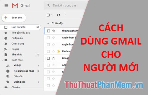 How to use Gmail for newbies - Receive & send mail, organize mail, delete sent mail, recover deleted mail Picture 1