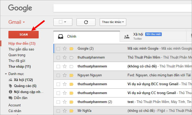 How to use Gmail for newbies - Receive & send mail, organize mail, delete sent mail, recover deleted mail Picture 7