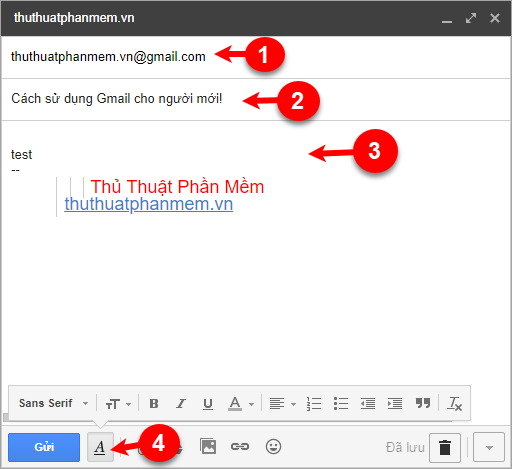 How to use Gmail for newbies - Receive & send mail, organize mail, delete sent mail, recover deleted mail Picture 9
