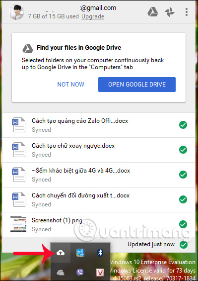 How to use Google Backup & Sync backup tool Picture 10