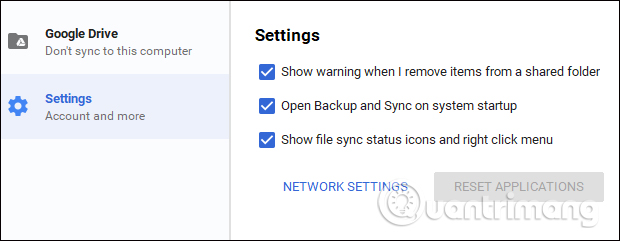 How to use Google Backup & Sync backup tool Picture 8