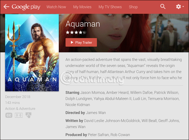 How to use Google Play Movies on Chrome and Chrome OS Picture 4