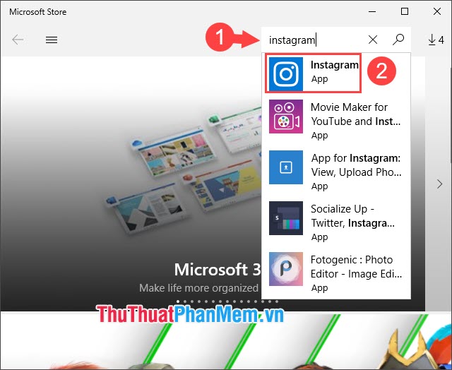 How to use Instagram on a Windows 10 computer Picture 5