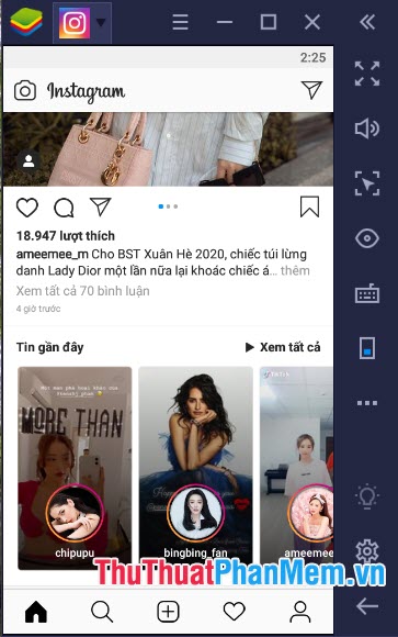 How to use Instagram on a Windows 10 computer Picture 9