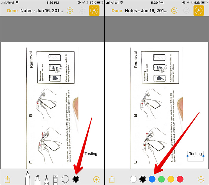How to use Instant Markup to take notes on iPhone / iPad Picture 11