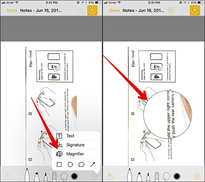 How to use Instant Markup to take notes on iPhone / iPad Picture 14