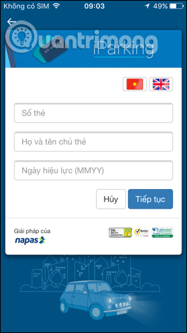 How to use iParking to find parking spots on the phone Picture 23