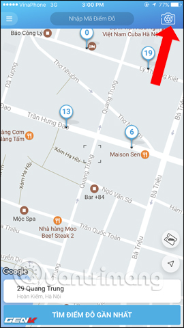 How to use iParking to find parking spots on the phone Picture 26