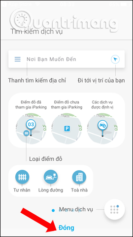 How to use iParking to find parking spots on the phone Picture 9