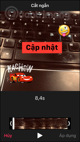 How to use iPhone video editing clips Picture 23