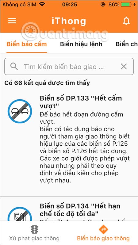 How to use iThong application to look up traffic fines Picture 8