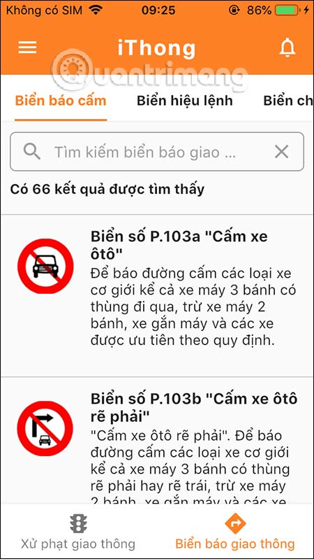 How to use iThong application to look up traffic fines Picture 9
