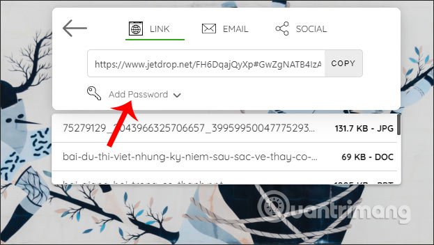 How to use Jetdrop to share files up to 10GB Picture 3