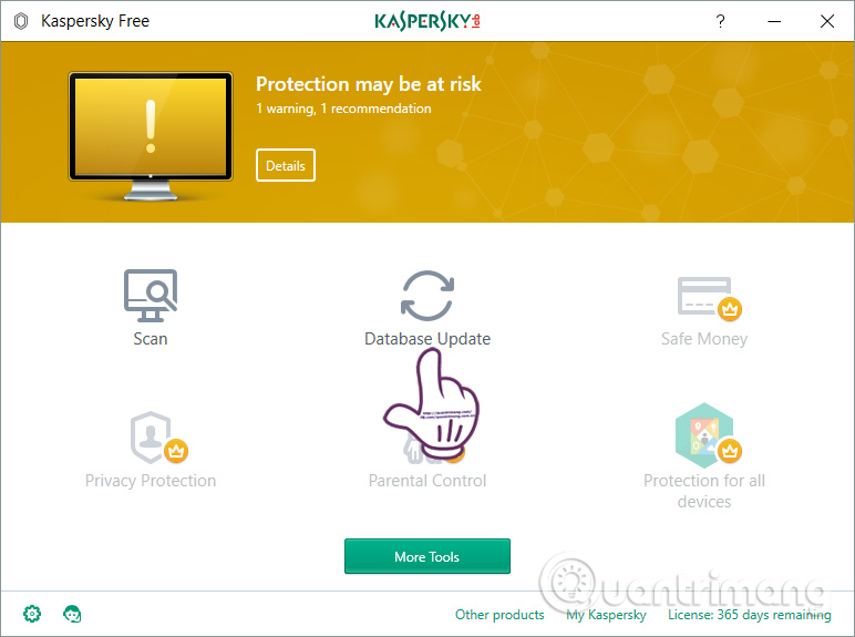 How to use Kaspersky Free antivirus software Picture 11