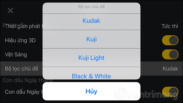 How to use KD Pro to take vintage photos Picture 5