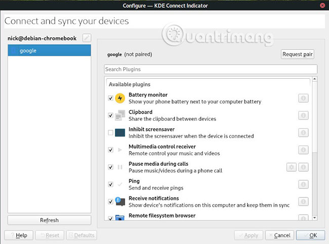 How to use KDE Connect with MATE on Ubuntu and Debian Picture 6
