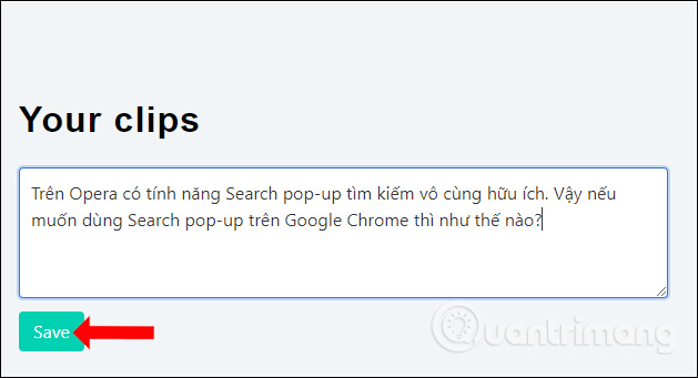 How to use Klip Space to share unlimited text Picture 3