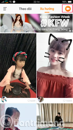 How to use Kwai on your phone, add effects, parody a hot video voice online Picture 6