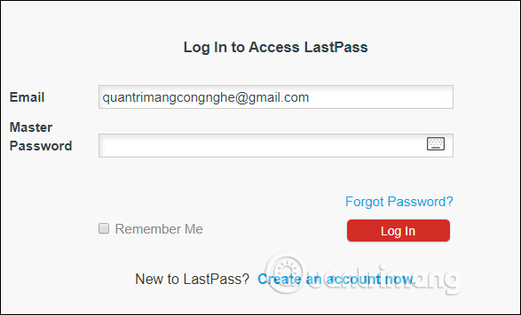 How to use LastPass to manage passwords professionally Picture 6