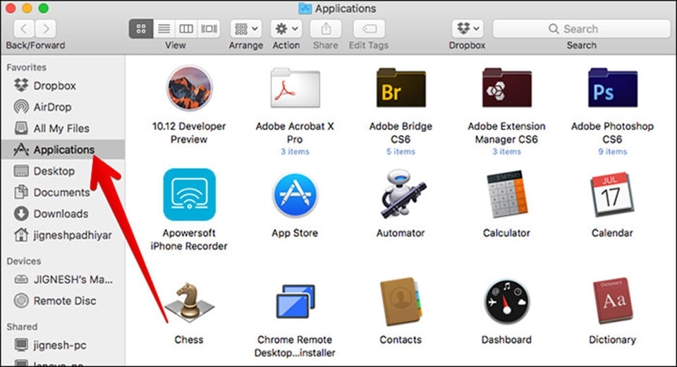 How to use Launchpad on macOS Sierra Picture 5