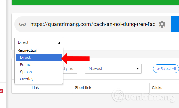 How to use Link Fox to shorten the website link Picture 10
