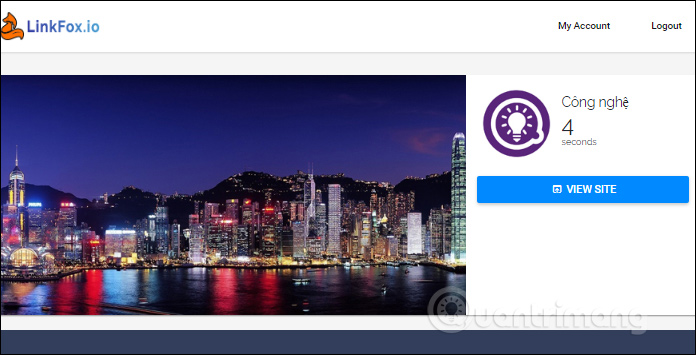 How to use Link Fox to shorten the website link Picture 15