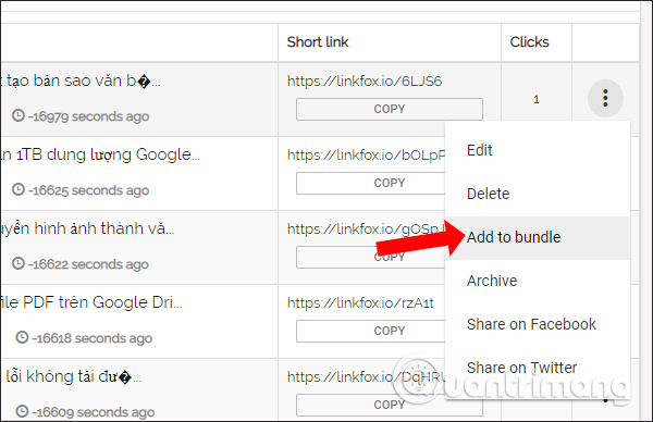 How to use Link Fox to shorten the website link Picture 22