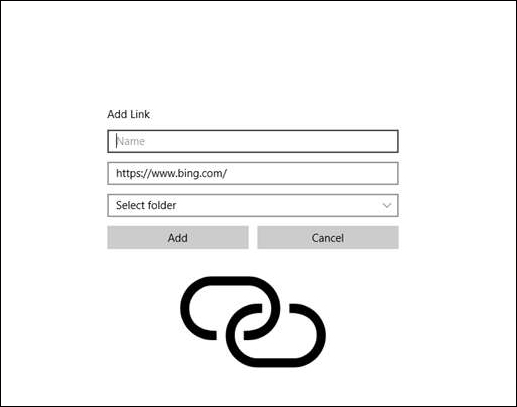 How to use Link Manager to manage links on Windows 10 Picture 3