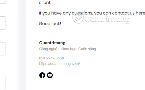 How to use Mailbum to create a professional signature Picture 4