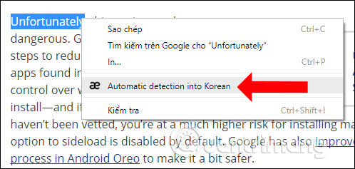 How to use Mate Translate to translate on Chrome Picture 11